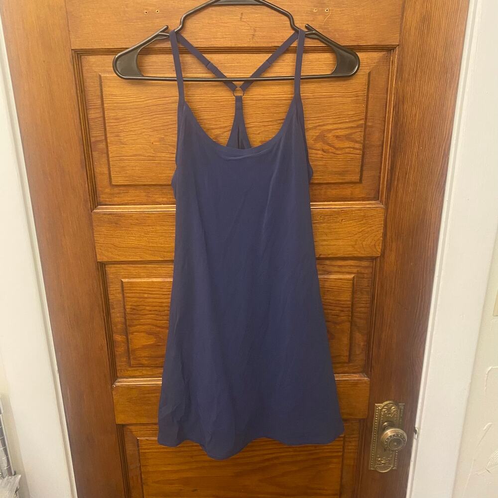 Outdoor Voices The Exercise Dress Navy Blue size XS Women's Active NWOT's